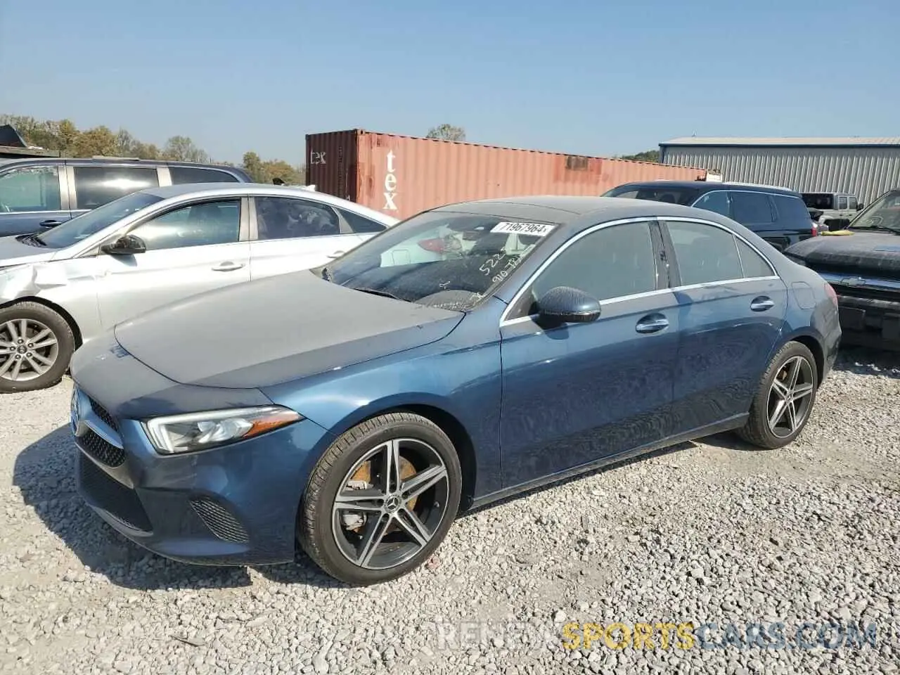 1 Photograph of a damaged car WDD3G4FB6KW025225 MERCEDES-BENZ A-CLASS 2019