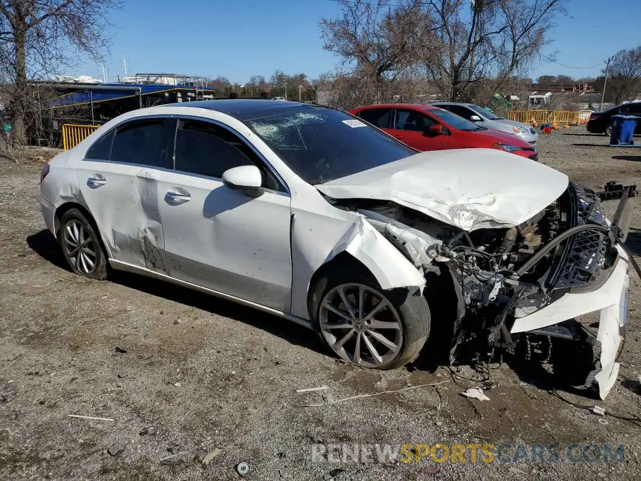 4 Photograph of a damaged car WDD3G4FB6KW026911 MERCEDES-BENZ A-CLASS 2019