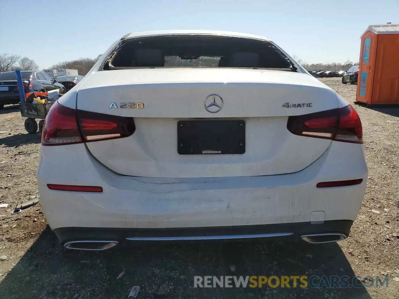 6 Photograph of a damaged car WDD3G4FB6KW026911 MERCEDES-BENZ A-CLASS 2019