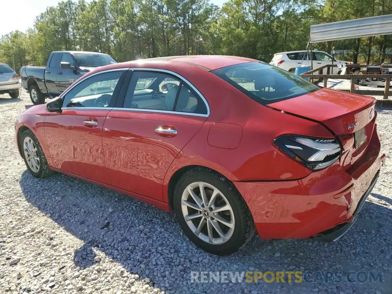 2 Photograph of a damaged car WDD3G4FB8KW019166 MERCEDES-BENZ A-CLASS 2019