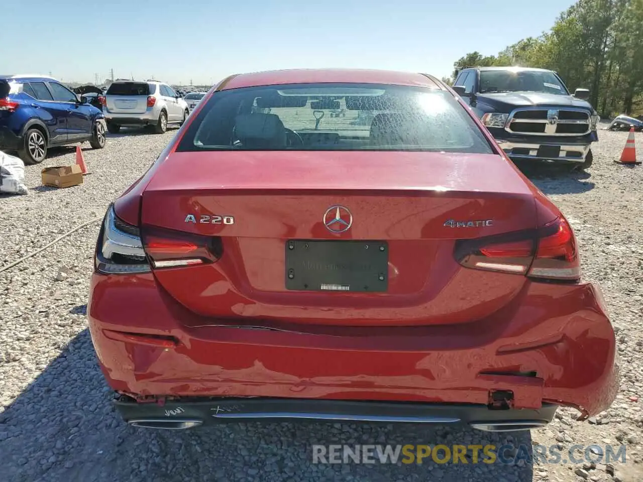 6 Photograph of a damaged car WDD3G4FB8KW019166 MERCEDES-BENZ A-CLASS 2019