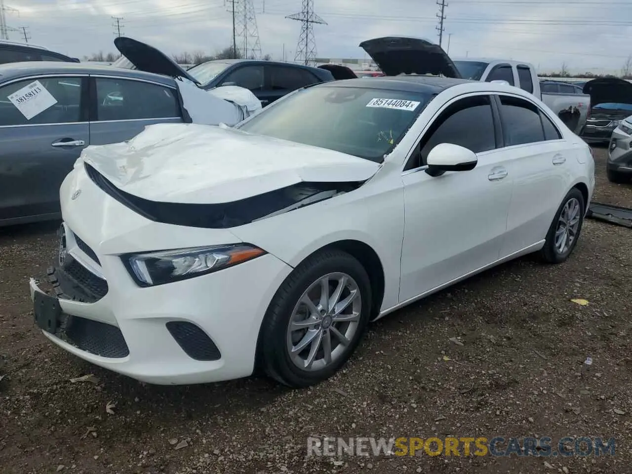 1 Photograph of a damaged car WDD3G4FB9KW001212 MERCEDES-BENZ A-CLASS 2019