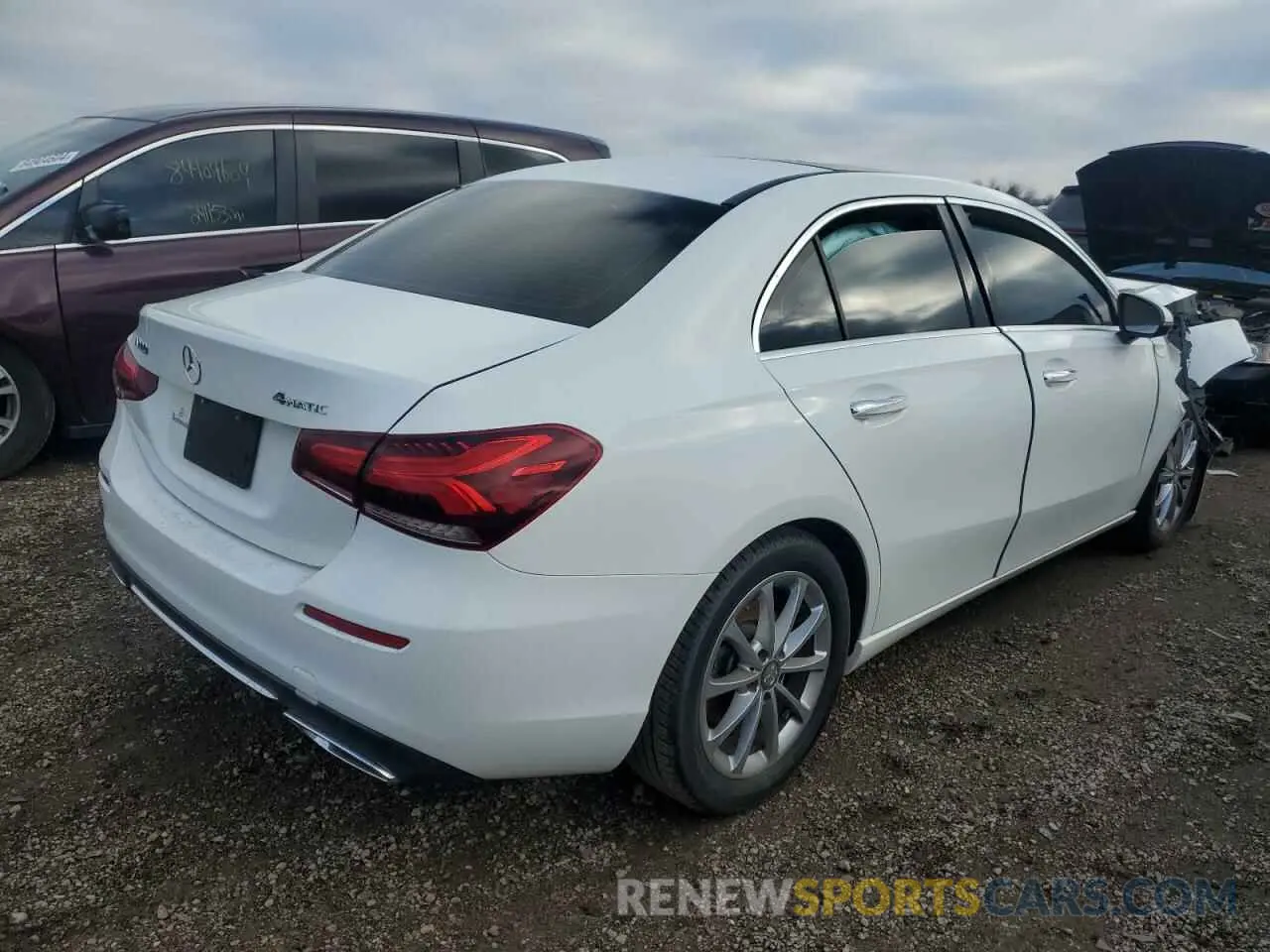 3 Photograph of a damaged car WDD3G4FB9KW001212 MERCEDES-BENZ A-CLASS 2019