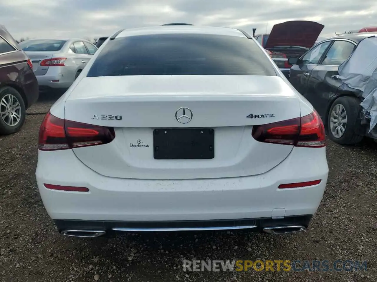 6 Photograph of a damaged car WDD3G4FB9KW001212 MERCEDES-BENZ A-CLASS 2019