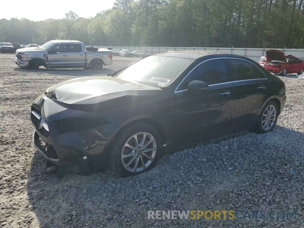 1 Photograph of a damaged car WDD3G4FB9KW002196 MERCEDES-BENZ A-CLASS 2019