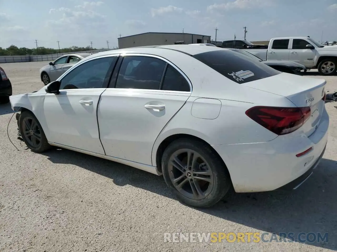2 Photograph of a damaged car W1K3G4EB0LJ231270 MERCEDES-BENZ A-CLASS 2020
