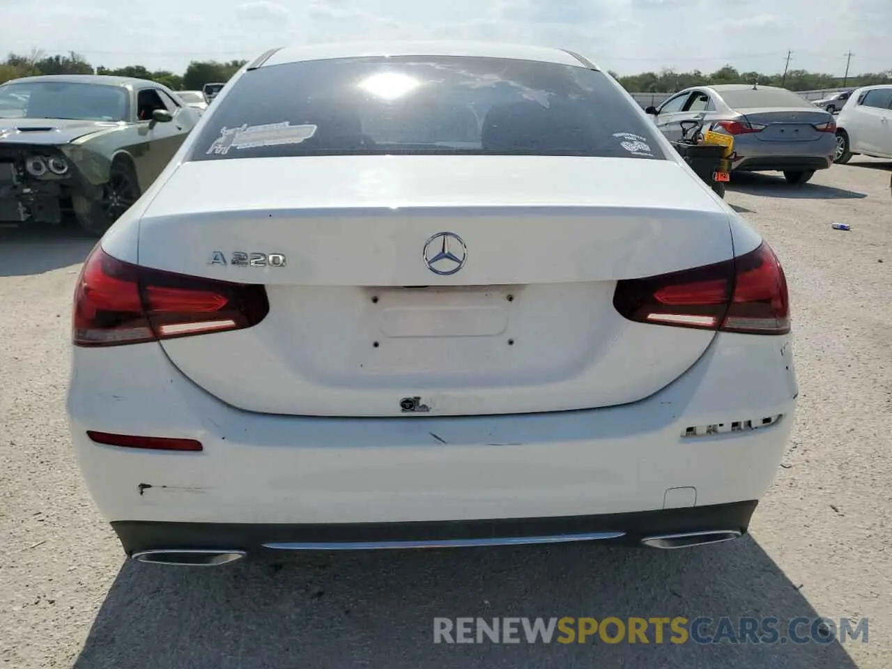6 Photograph of a damaged car W1K3G4EB0LJ231270 MERCEDES-BENZ A-CLASS 2020