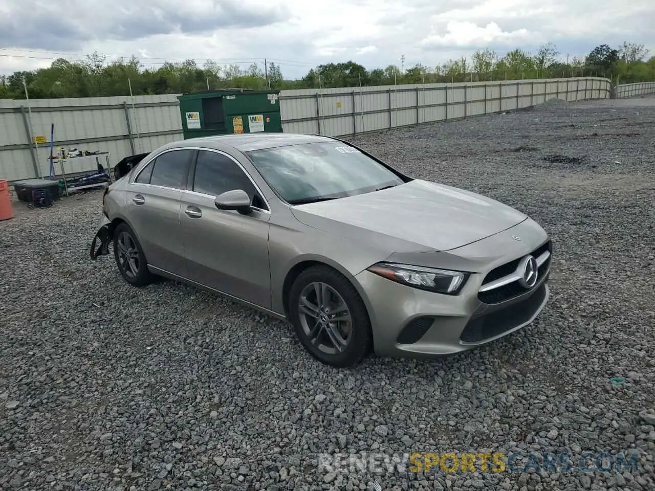 4 Photograph of a damaged car W1K3G4EB3LW047606 MERCEDES-BENZ A-CLASS 2020