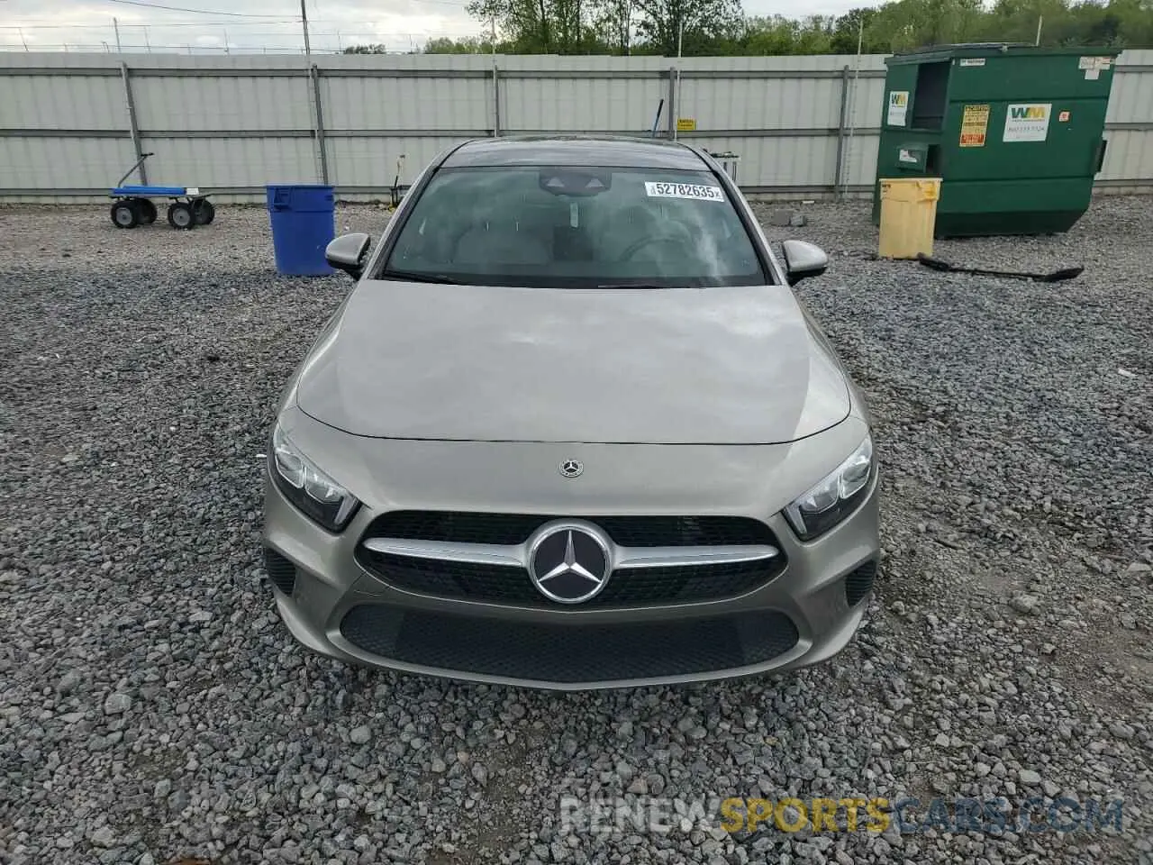 5 Photograph of a damaged car W1K3G4EB3LW047606 MERCEDES-BENZ A-CLASS 2020