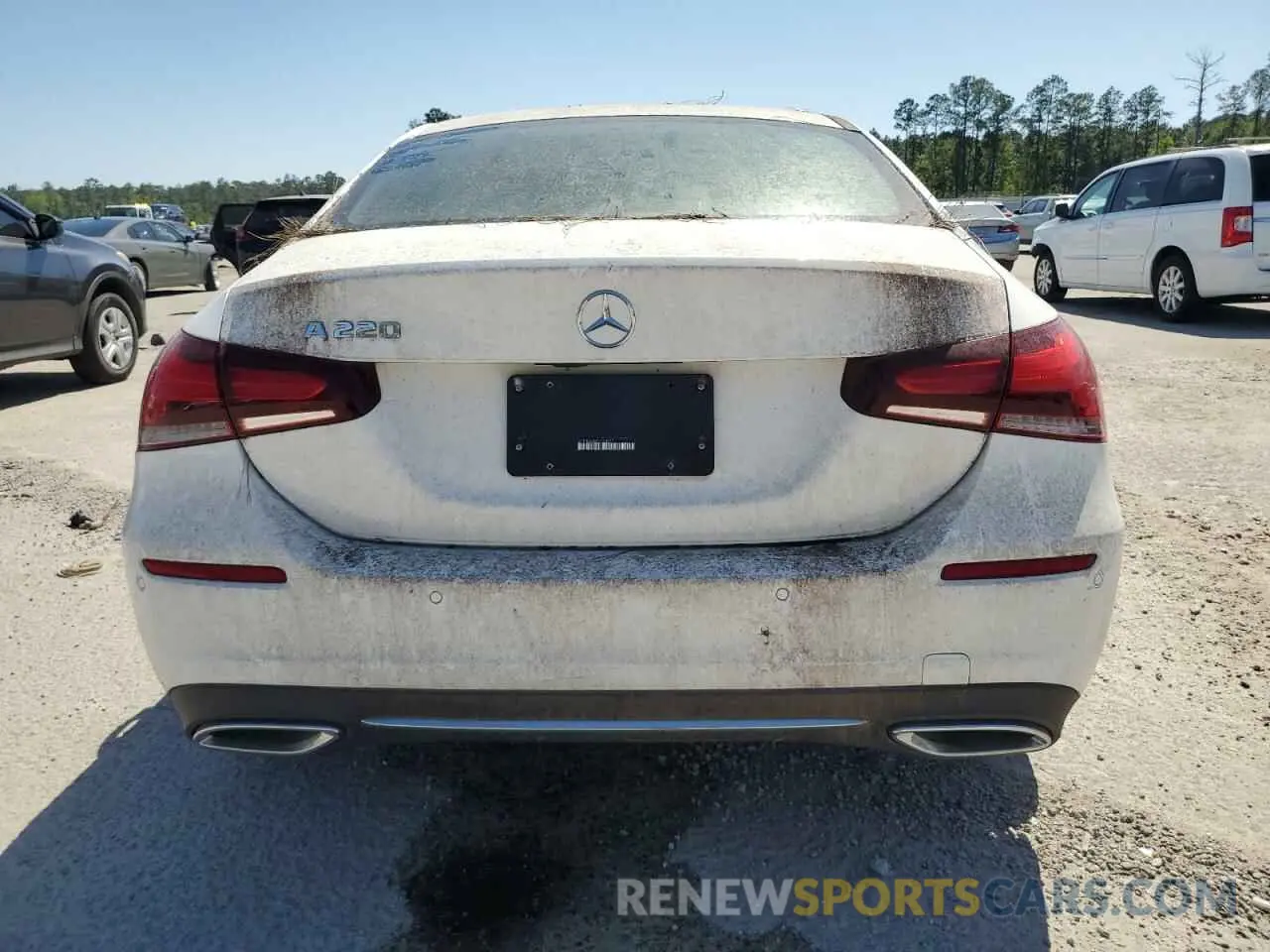 6 Photograph of a damaged car W1K3G4EB5LJ224217 MERCEDES-BENZ A-CLASS 2020
