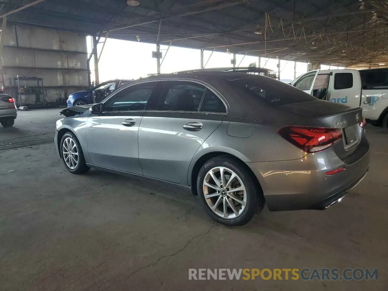 2 Photograph of a damaged car W1K3G4EB5LW043749 MERCEDES-BENZ A-CLASS 2020