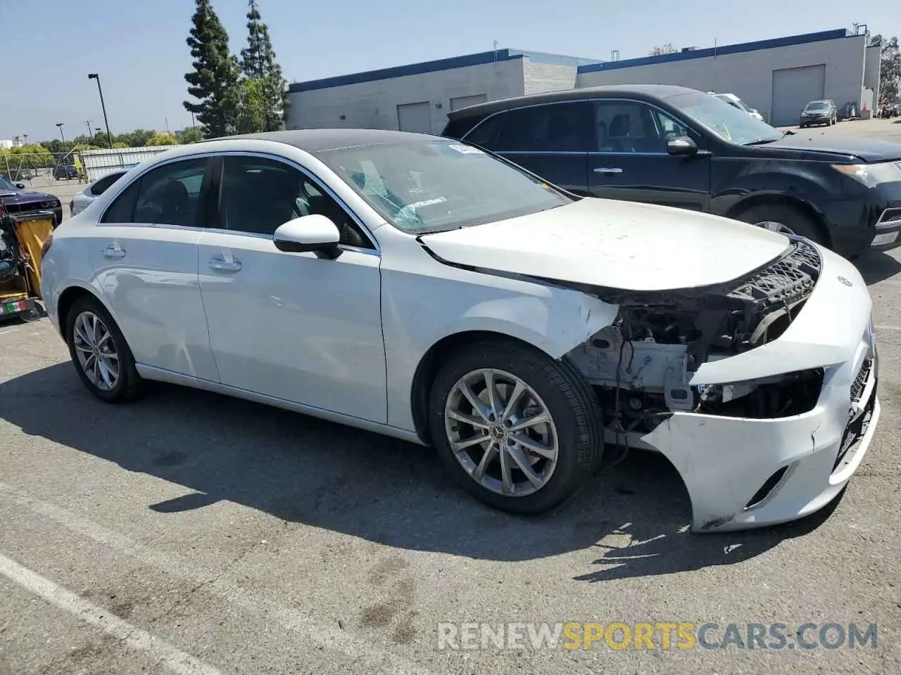 4 Photograph of a damaged car W1K3G4EB5LW043959 MERCEDES-BENZ A-CLASS 2020