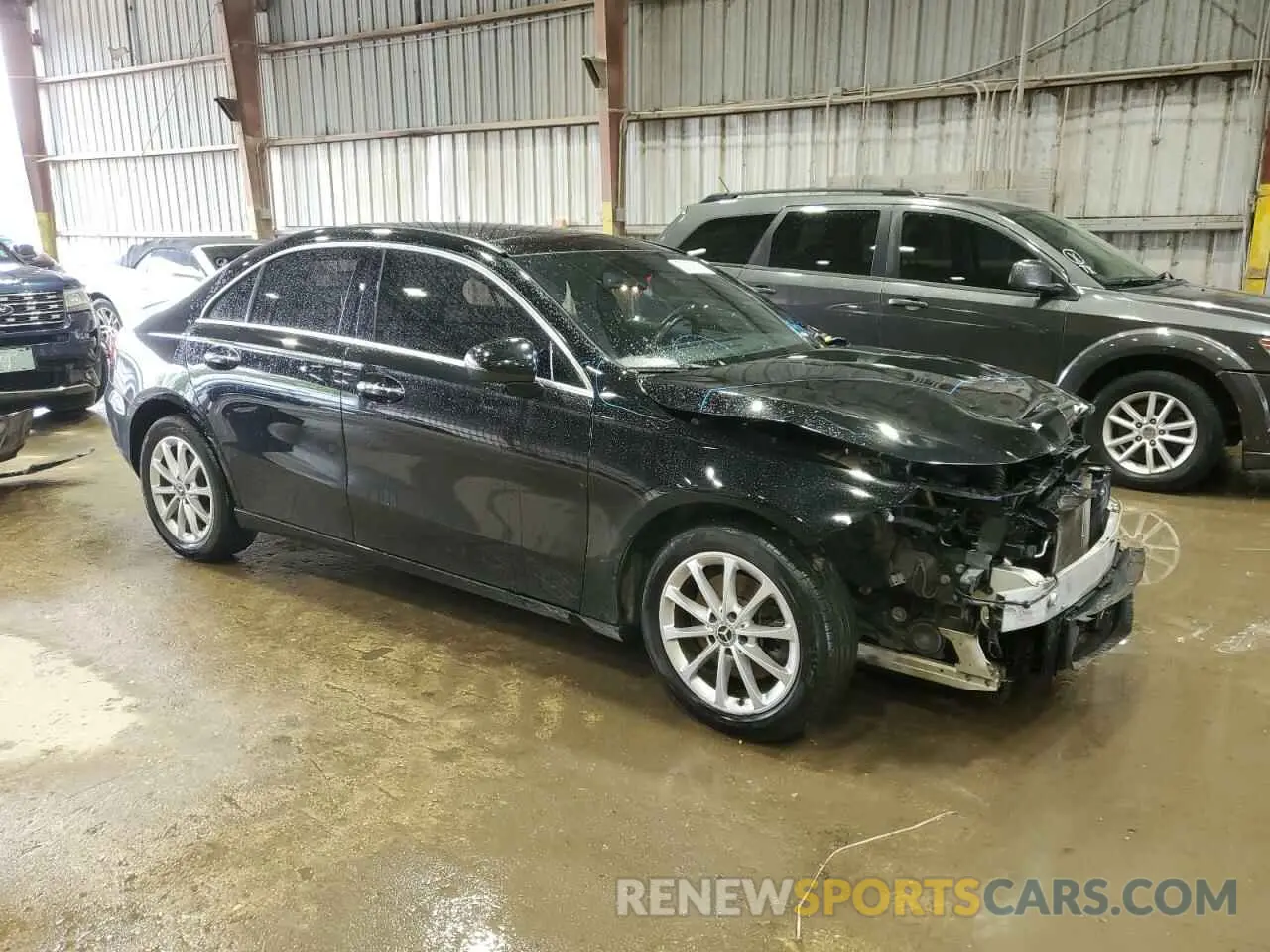 4 Photograph of a damaged car W1K3G4EB5LW045467 MERCEDES-BENZ A-CLASS 2020