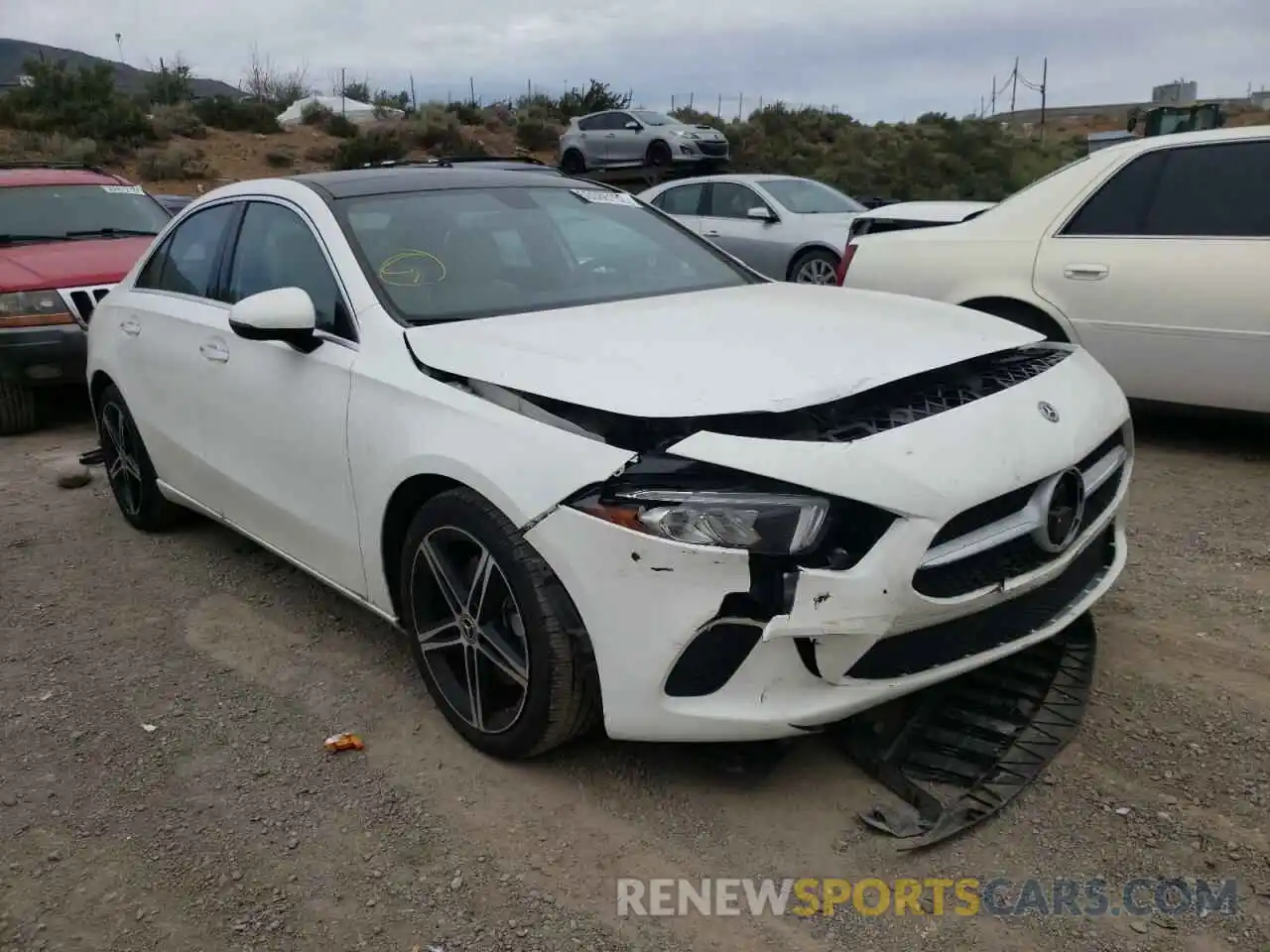 1 Photograph of a damaged car W1K3G4EB7LJ222209 MERCEDES-BENZ A-CLASS 2020