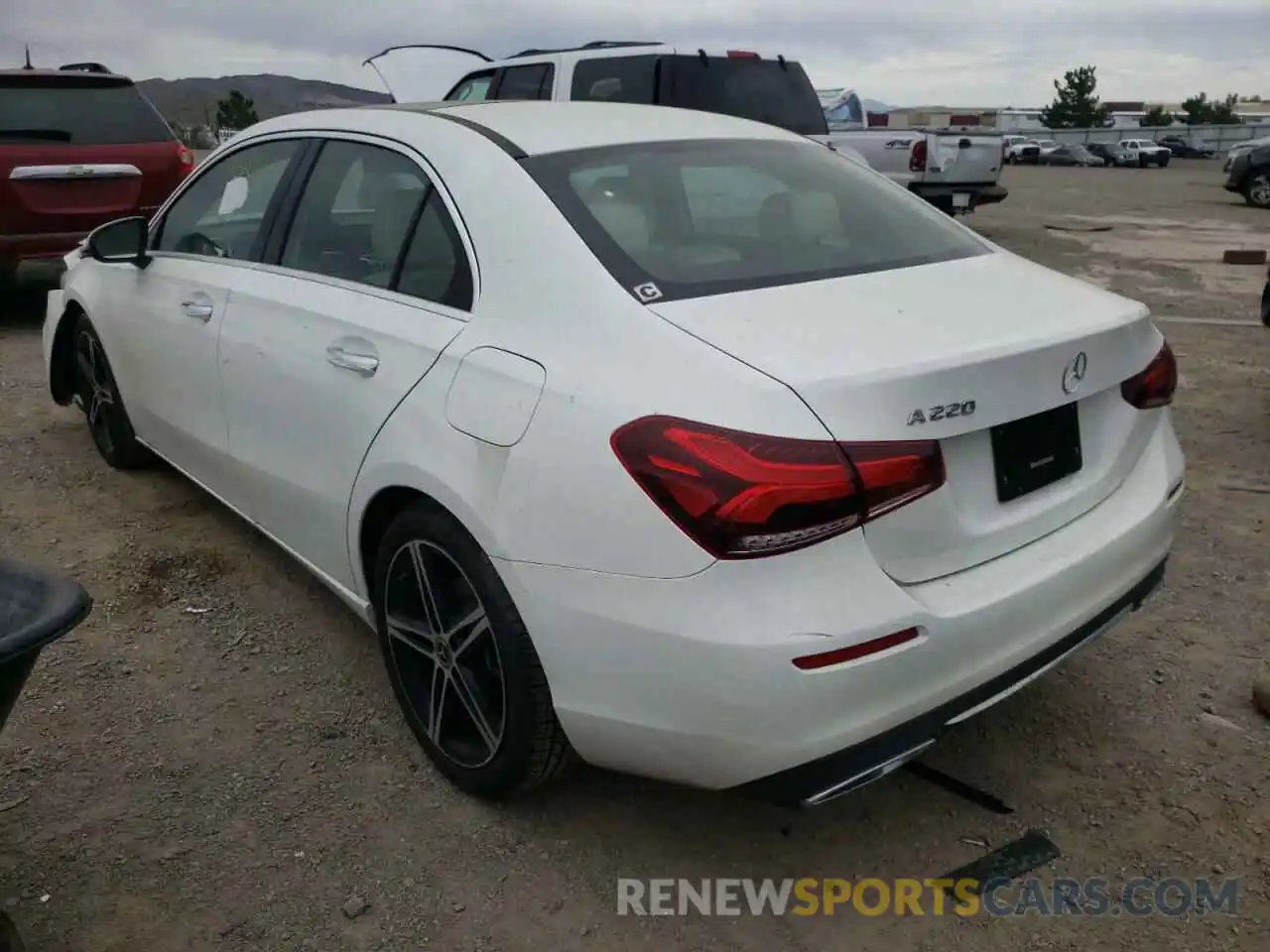 3 Photograph of a damaged car W1K3G4EB7LJ222209 MERCEDES-BENZ A-CLASS 2020