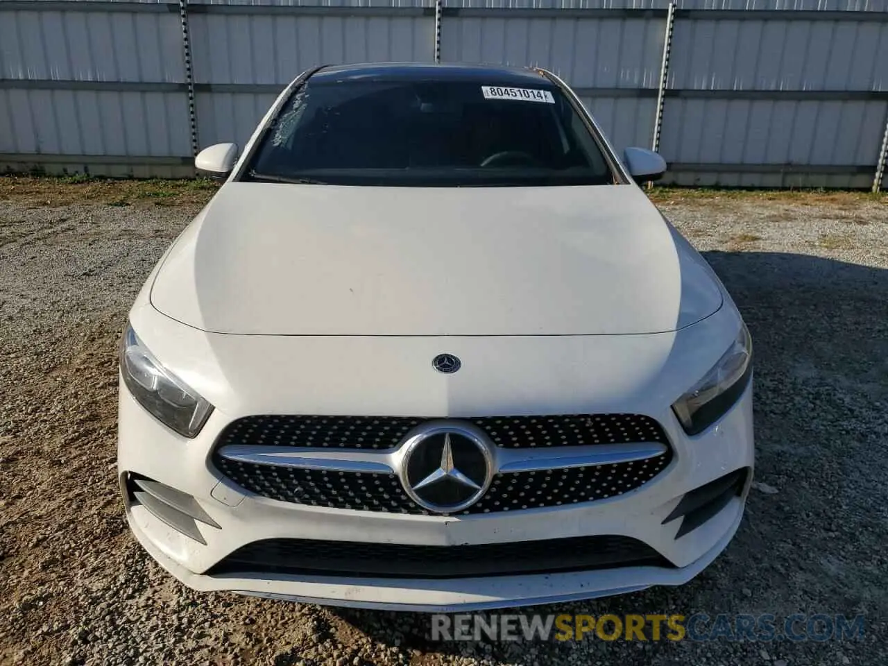 5 Photograph of a damaged car W1K3G4EB7LJ230570 MERCEDES-BENZ A-CLASS 2020