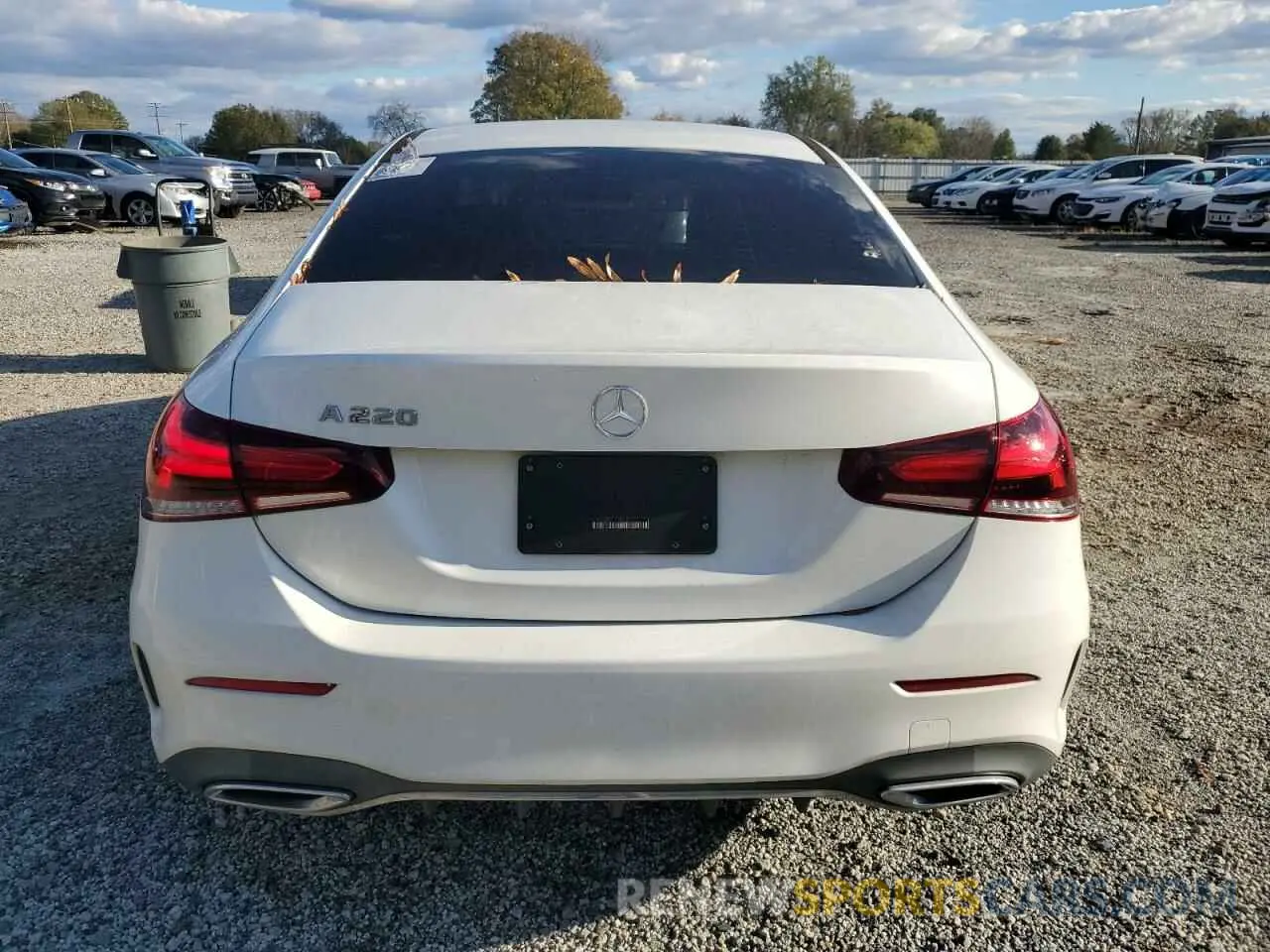 6 Photograph of a damaged car W1K3G4EB7LJ230570 MERCEDES-BENZ A-CLASS 2020