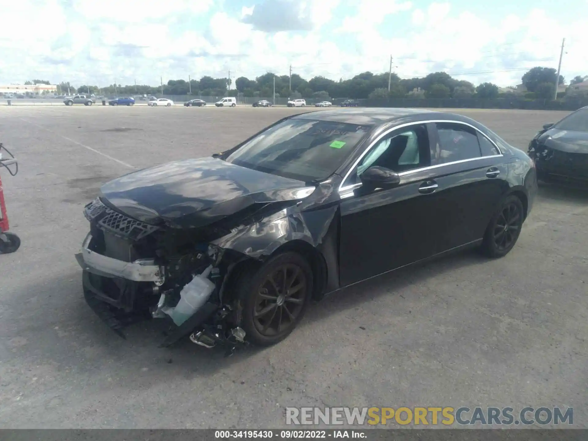 2 Photograph of a damaged car W1K3G4EB8LW043681 MERCEDES-BENZ A-CLASS 2020