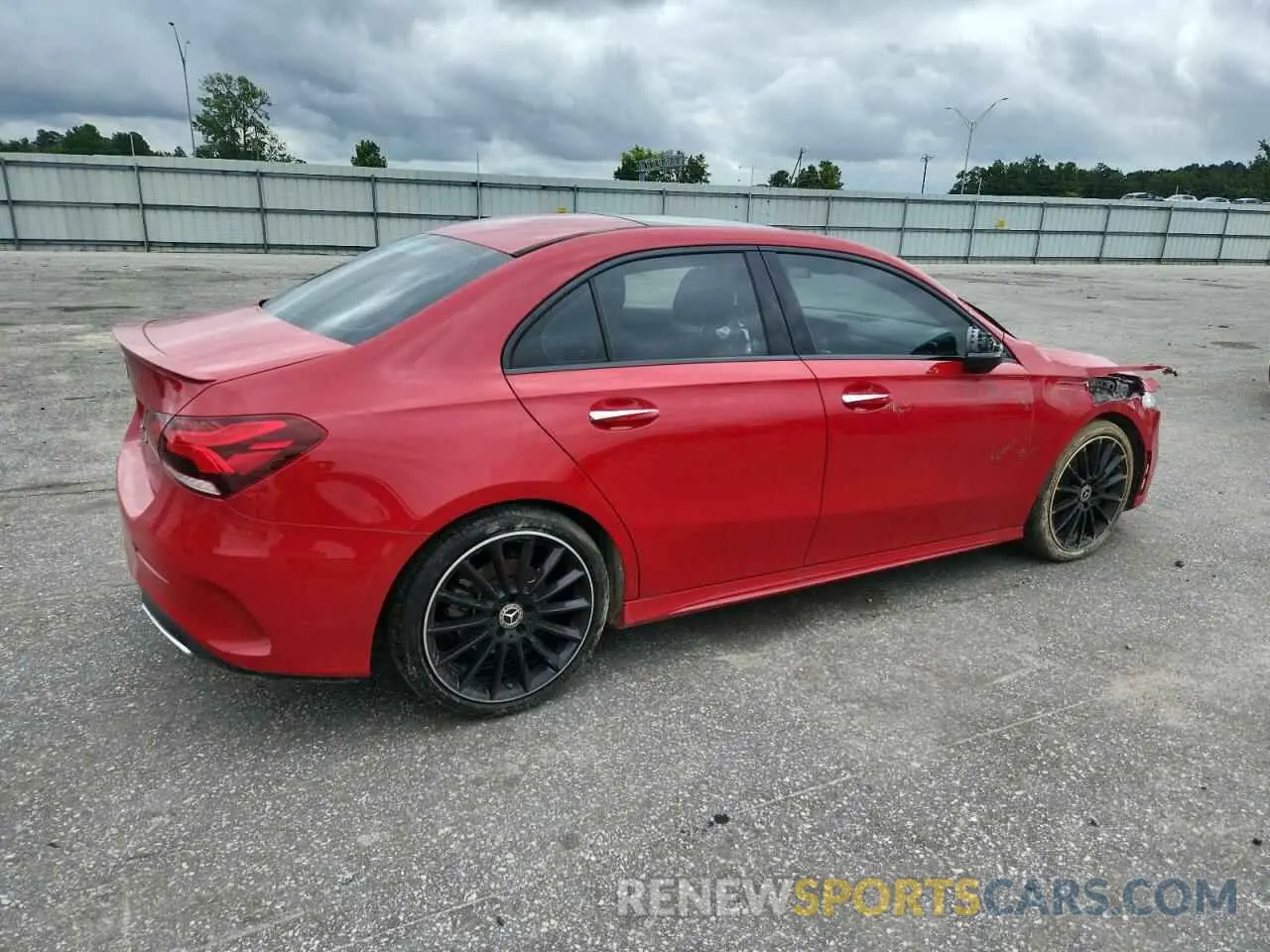 3 Photograph of a damaged car W1K3G4EB9LW045729 MERCEDES-BENZ A-CLASS 2020