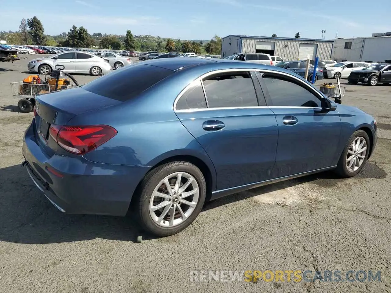 3 Photograph of a damaged car W1K3G4EB9LW046542 MERCEDES-BENZ A-CLASS 2020