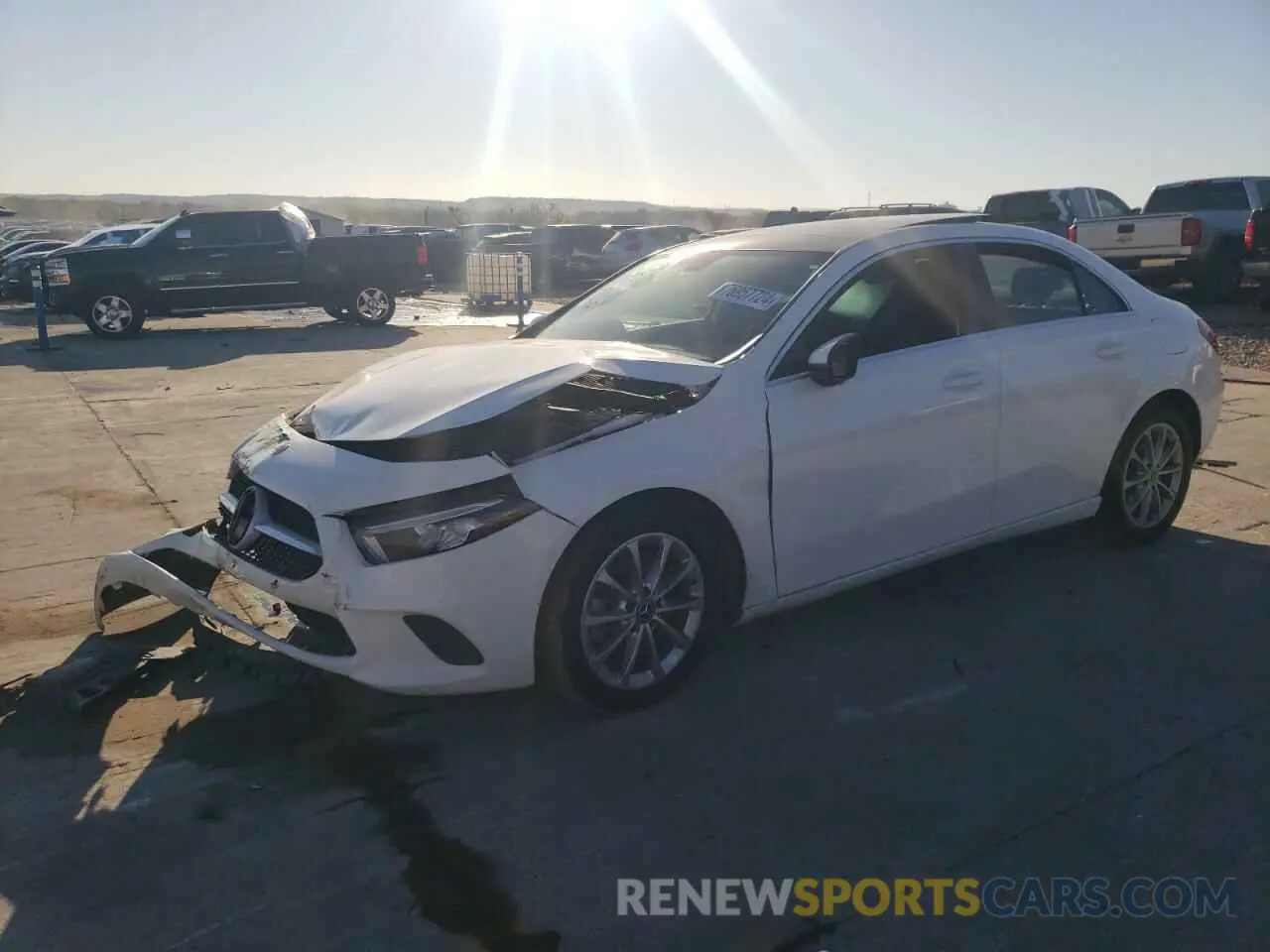 1 Photograph of a damaged car W1K3G4EBXLJ217912 MERCEDES-BENZ A-CLASS 2020
