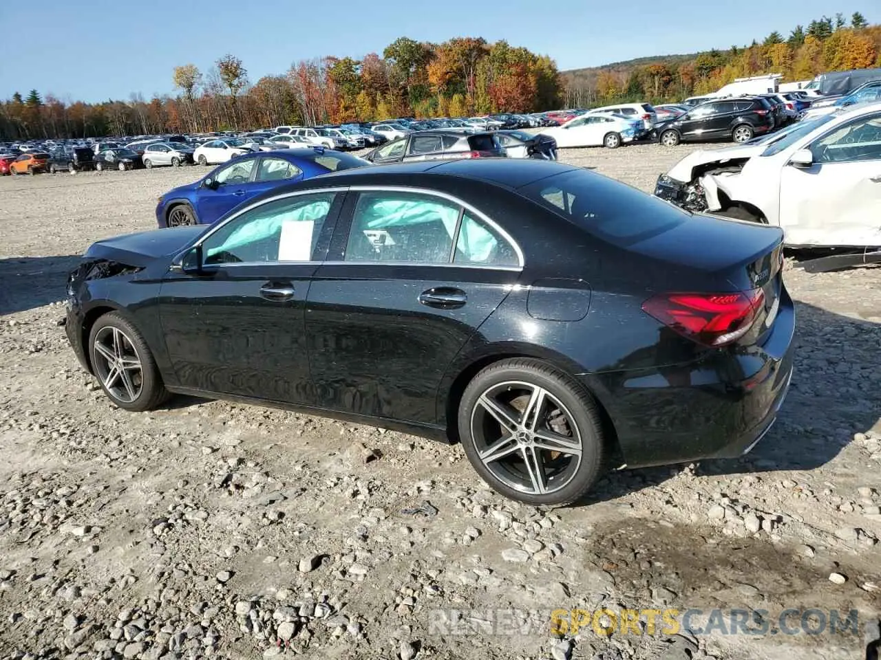2 Photograph of a damaged car W1K3G4FB0LW047495 MERCEDES-BENZ A-CLASS 2020