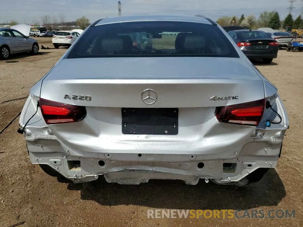 6 Photograph of a damaged car W1K3G4FB1LJ198651 MERCEDES-BENZ A-CLASS 2020