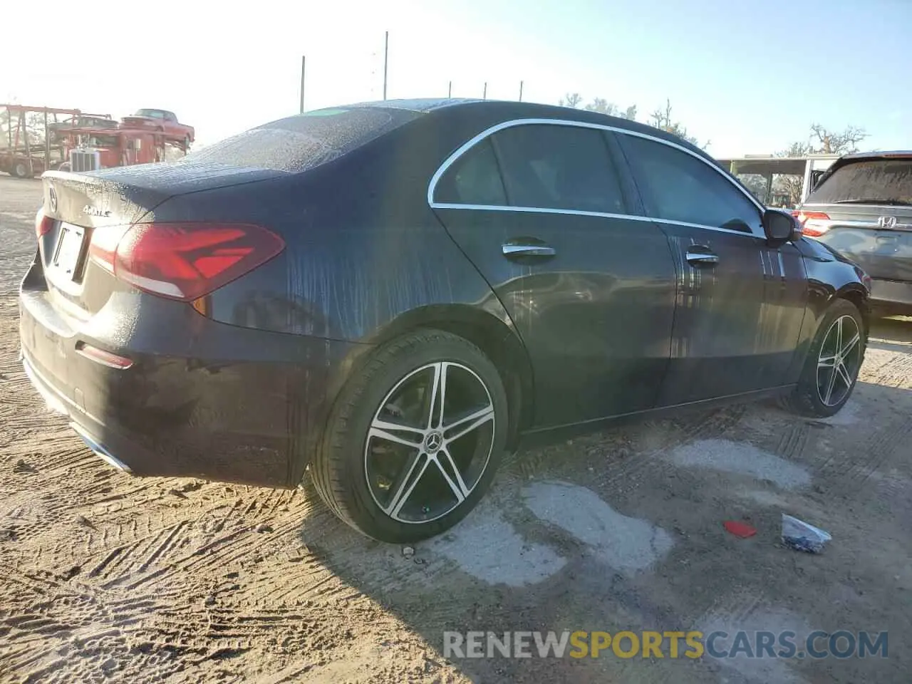3 Photograph of a damaged car W1K3G4FB1LJ237500 MERCEDES-BENZ A-CLASS 2020