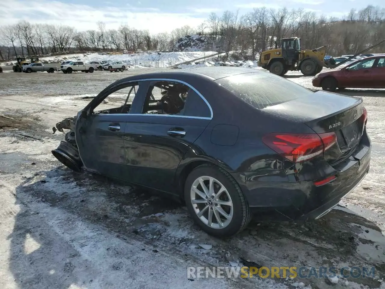 2 Photograph of a damaged car W1K3G4FB1LW043875 MERCEDES-BENZ A-CLASS 2020