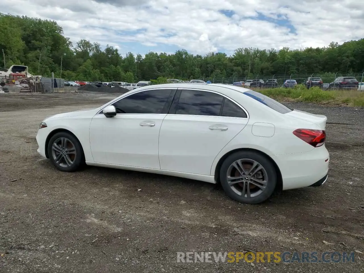 2 Photograph of a damaged car W1K3G4FB3LJ214722 MERCEDES-BENZ A-CLASS 2020
