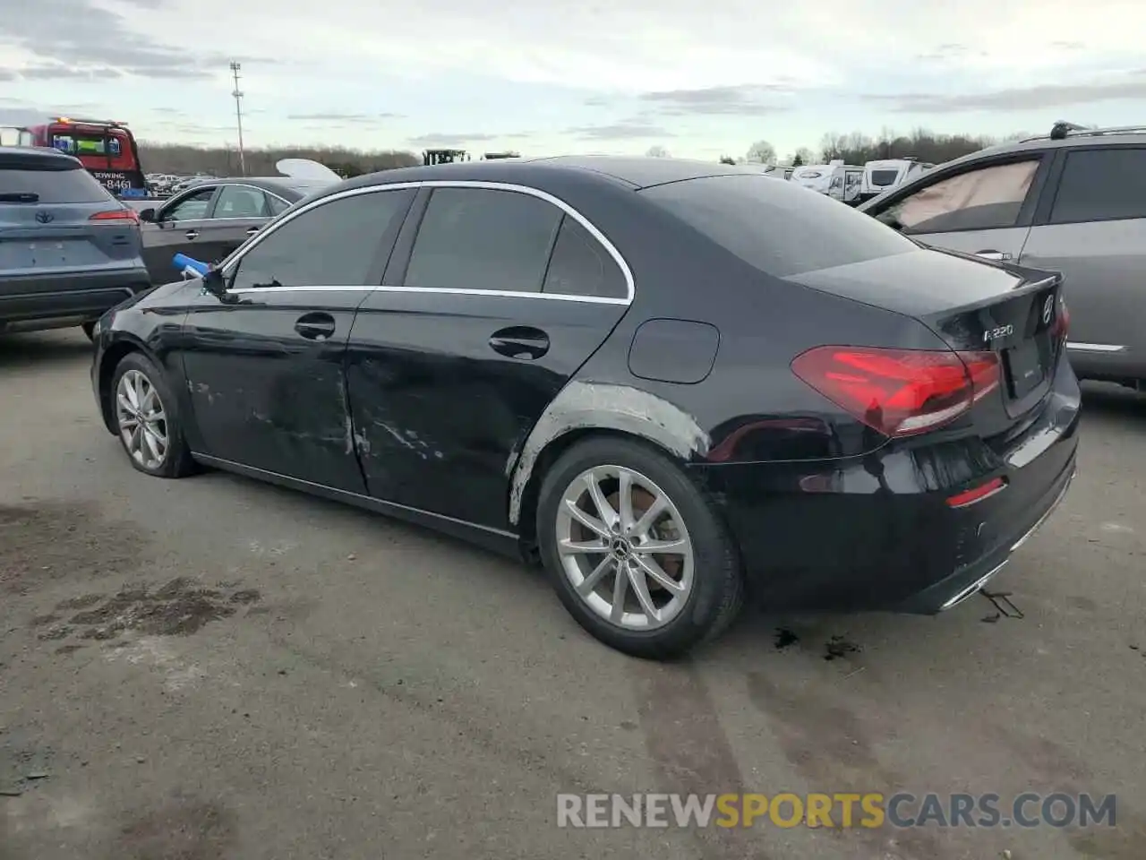 2 Photograph of a damaged car W1K3G4FB7LJ200032 MERCEDES-BENZ A-CLASS 2020