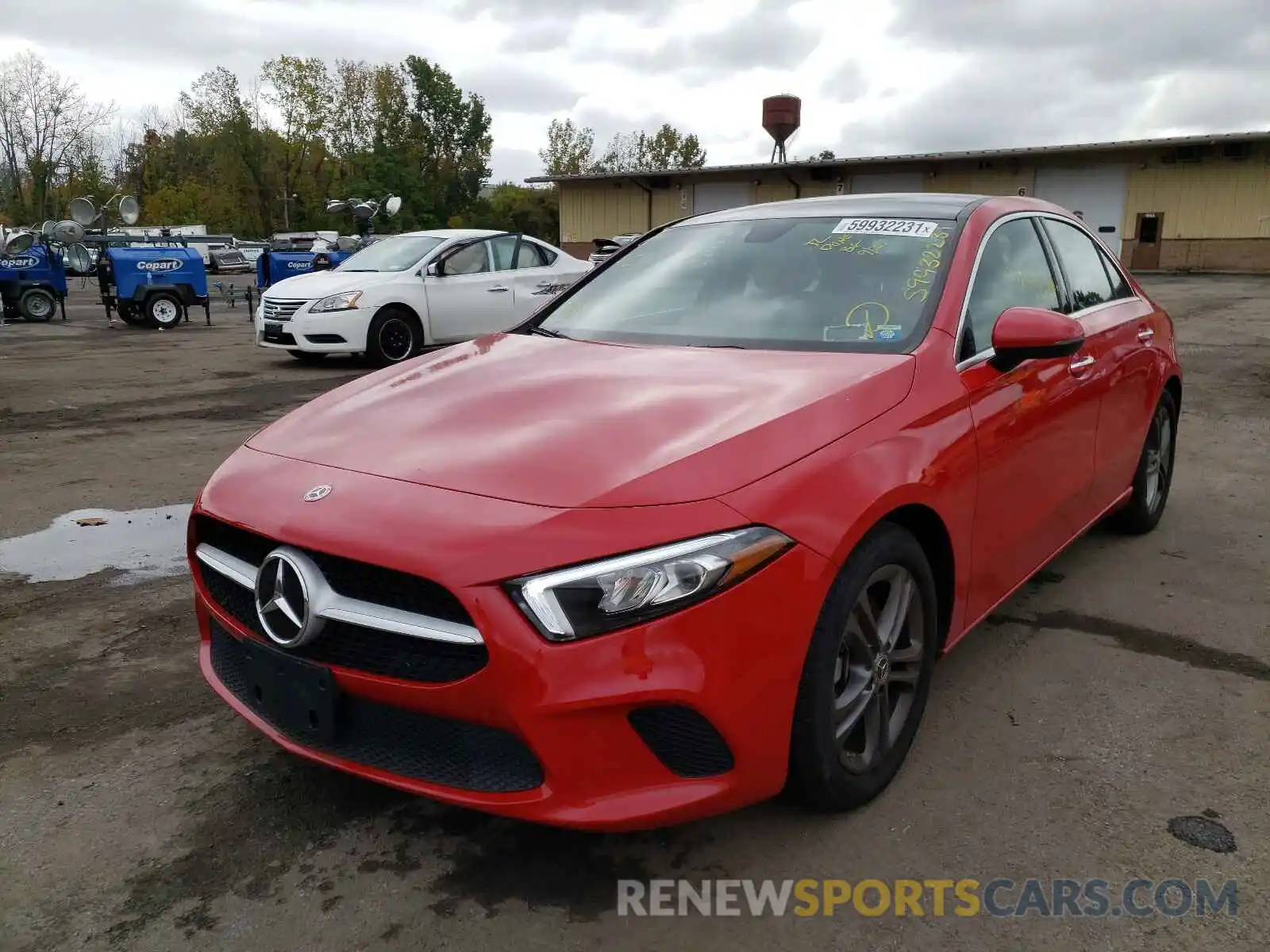 2 Photograph of a damaged car W1K3G4FBXLW046550 MERCEDES-BENZ A-CLASS 2020