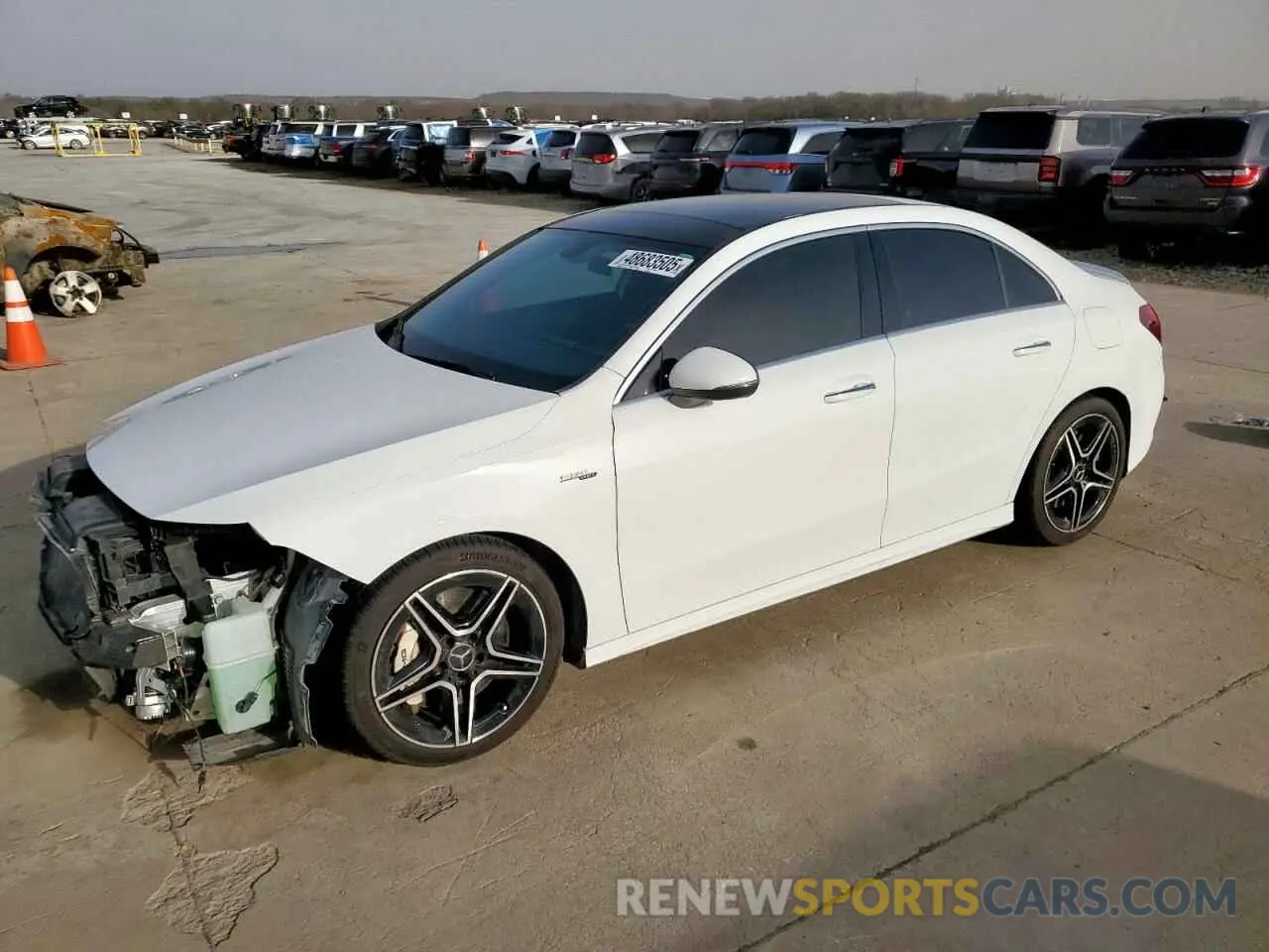 1 Photograph of a damaged car W1K3G5BB7LJ226836 MERCEDES-BENZ A-CLASS 2020