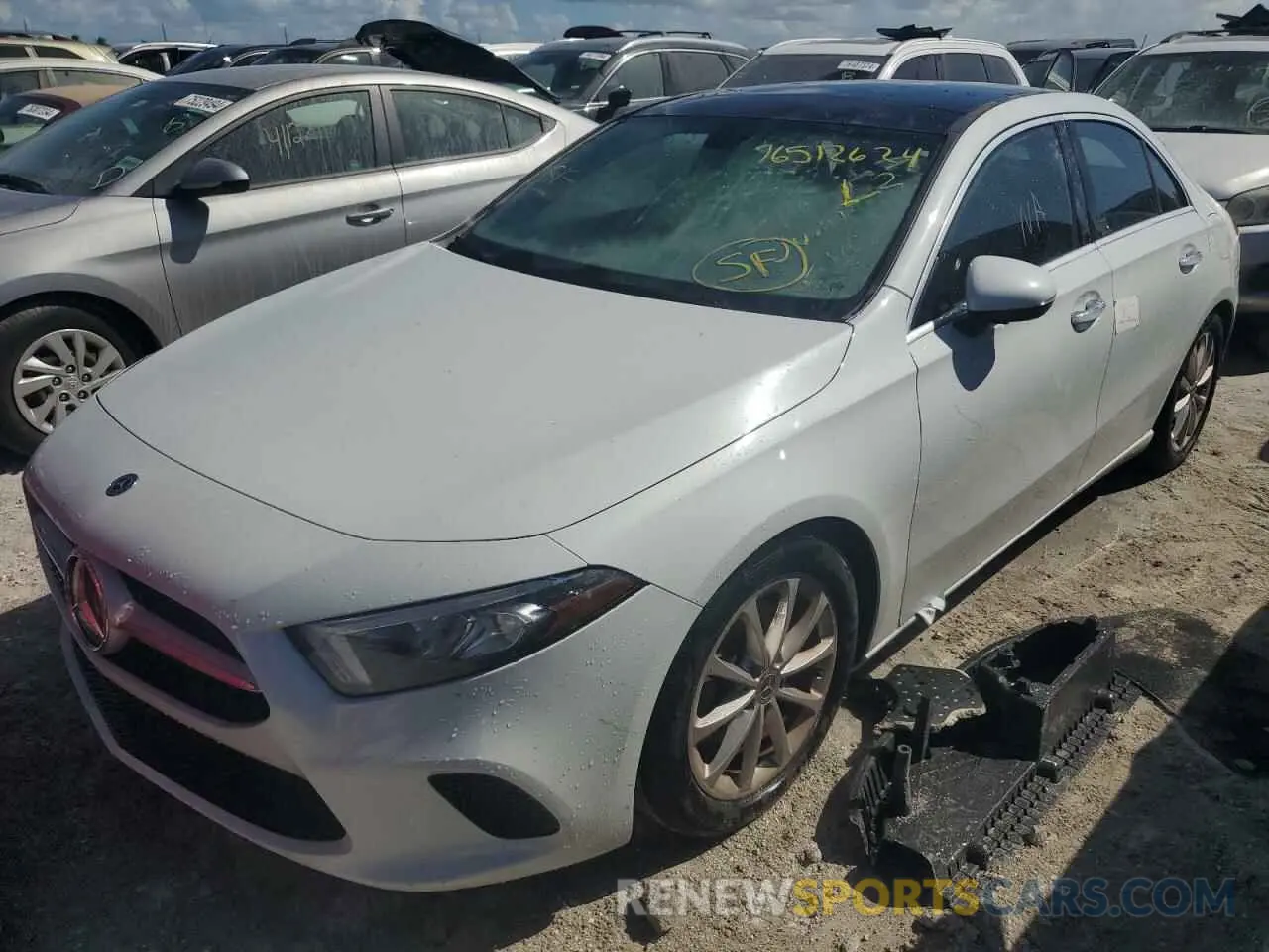 1 Photograph of a damaged car WDD3G4EB6LW040326 MERCEDES-BENZ A-CLASS 2020