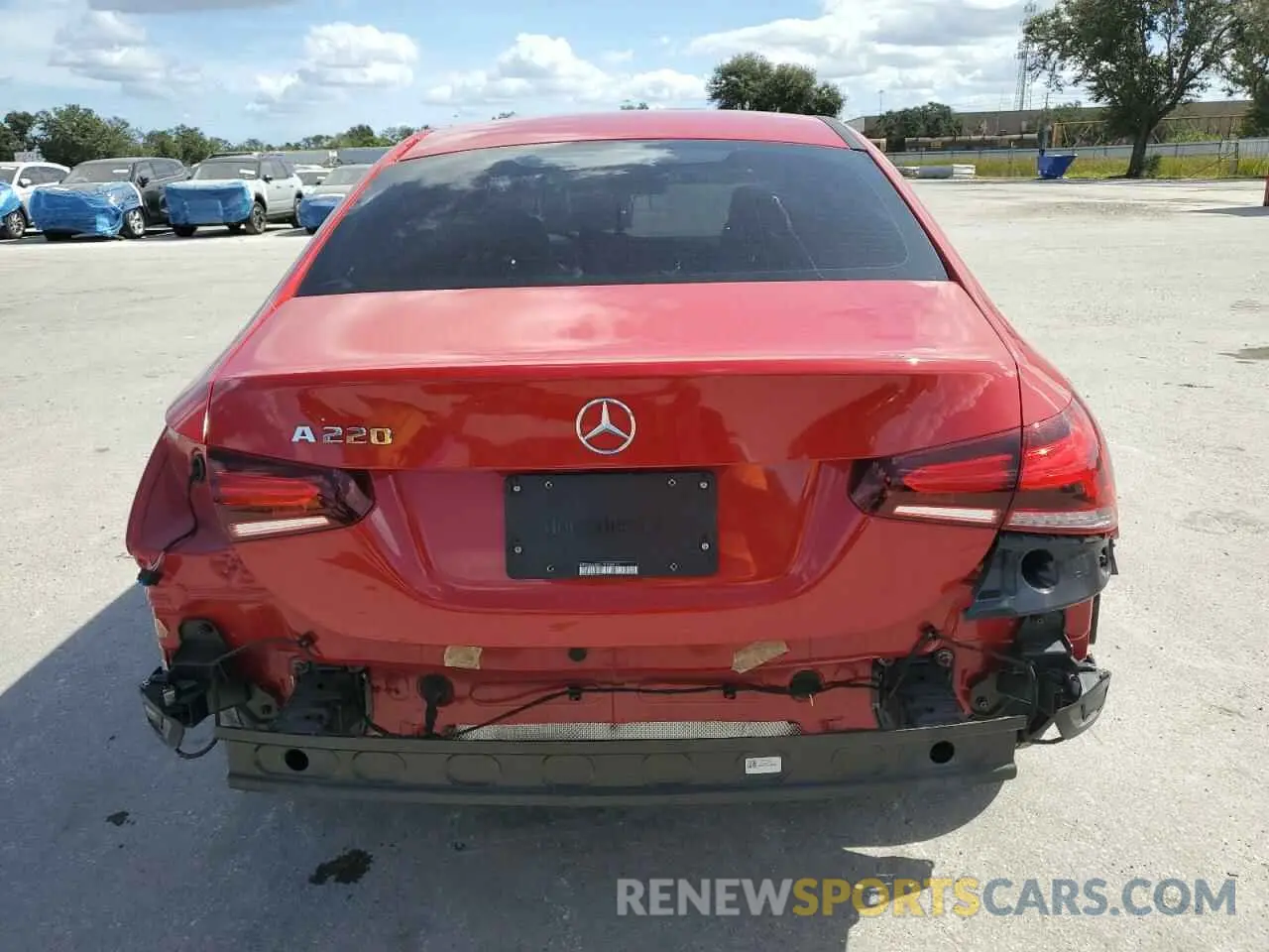 6 Photograph of a damaged car WDD3G4EBXLW038675 MERCEDES-BENZ A-CLASS 2020