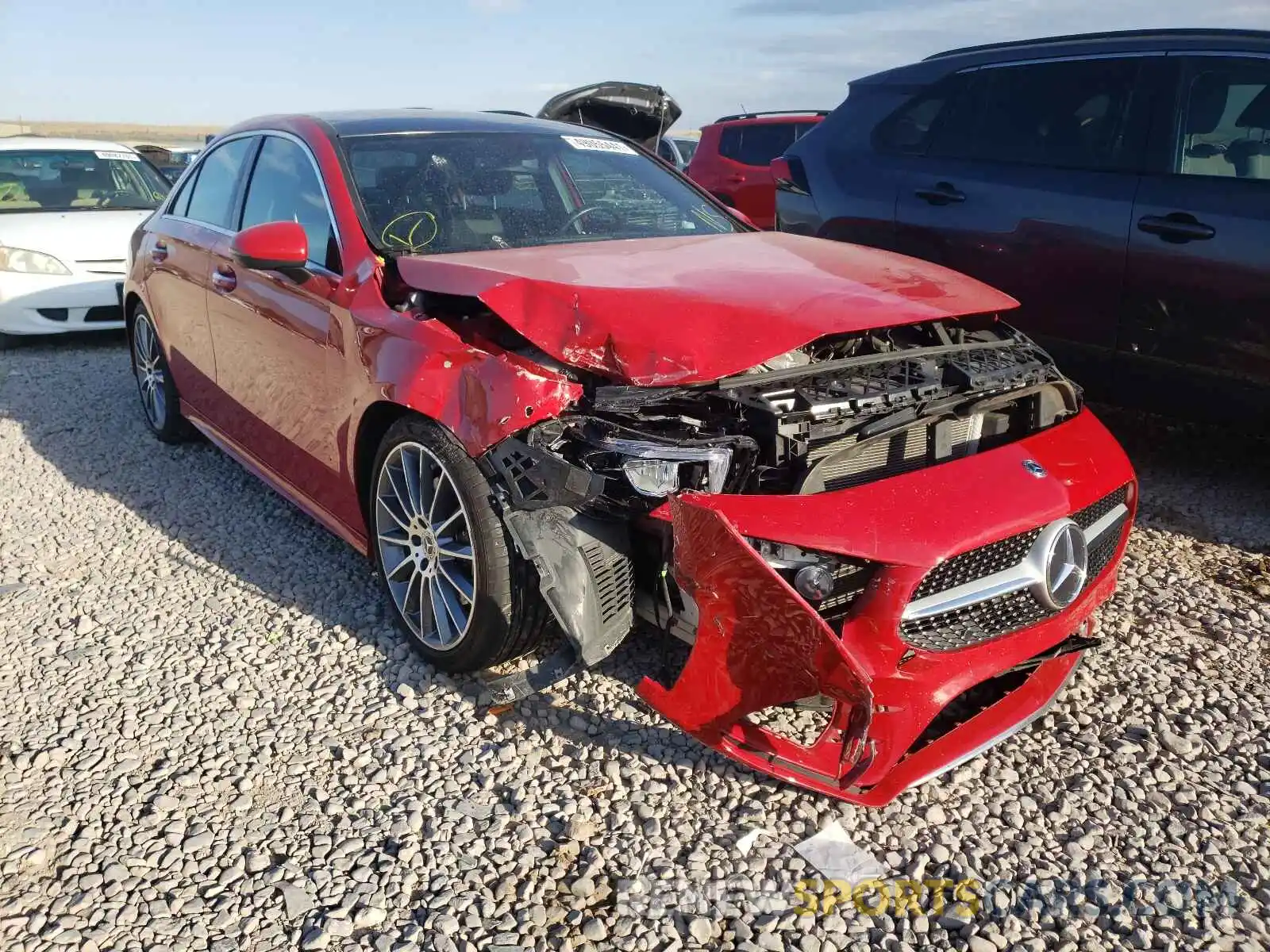 1 Photograph of a damaged car WDD3G4FB0LW036948 MERCEDES-BENZ A-CLASS 2020