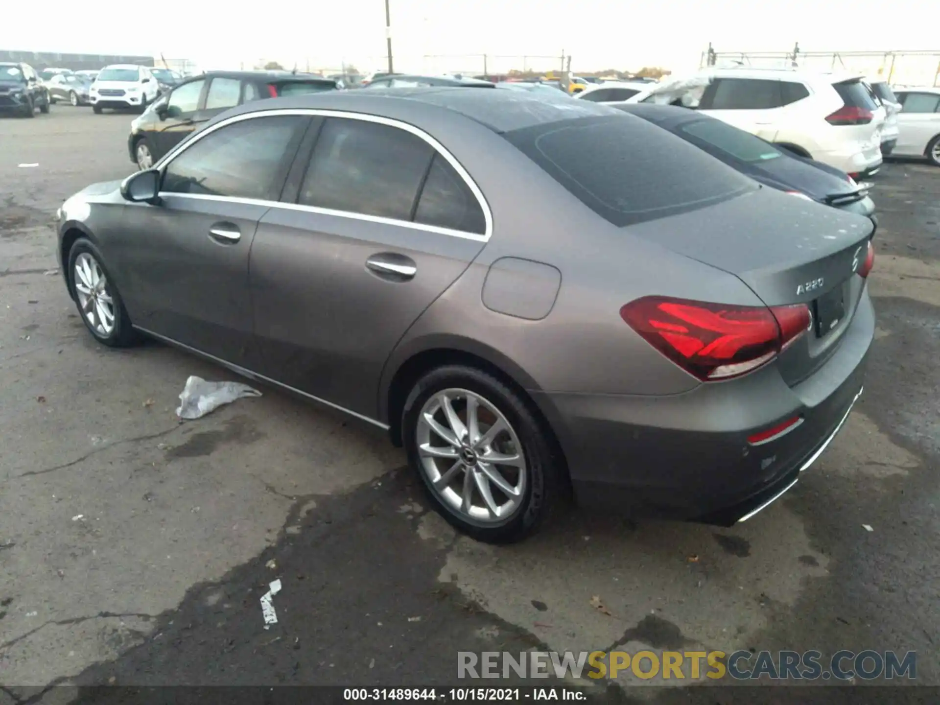 3 Photograph of a damaged car WDD3G4FB3LW038449 MERCEDES-BENZ A-CLASS 2020