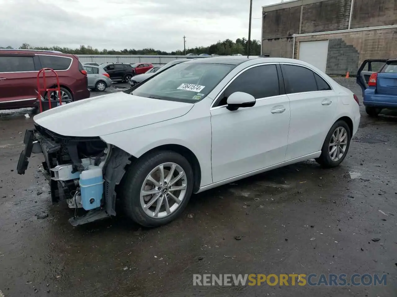 1 Photograph of a damaged car WDD3G4FB4LW038086 MERCEDES-BENZ A-CLASS 2020