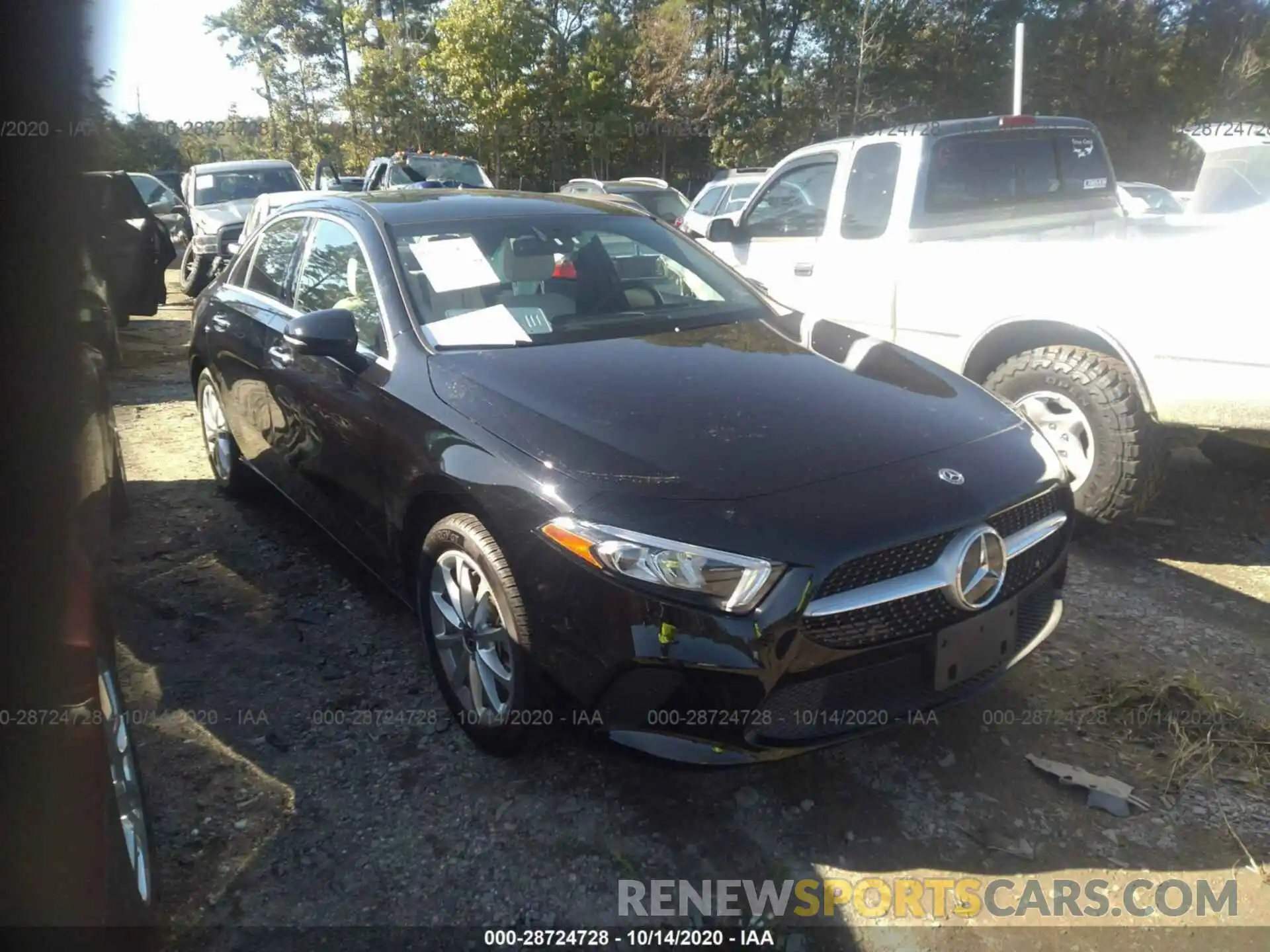 1 Photograph of a damaged car WDD3G4FB6LW026151 MERCEDES-BENZ A-CLASS 2020