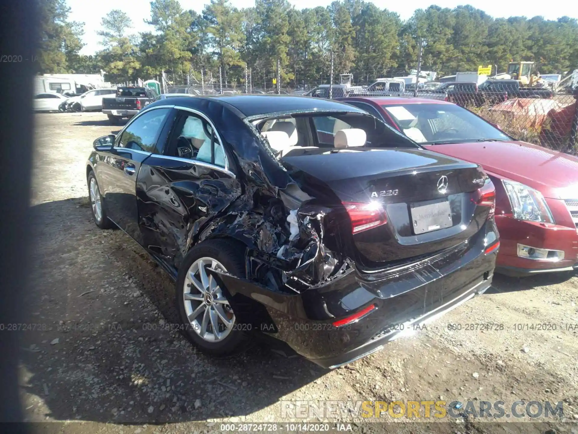 3 Photograph of a damaged car WDD3G4FB6LW026151 MERCEDES-BENZ A-CLASS 2020