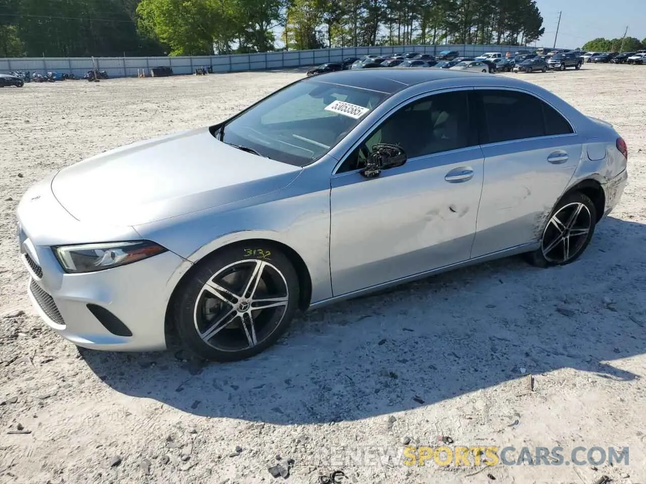 1 Photograph of a damaged car W1K3G4EB0MJ271544 MERCEDES-BENZ A-CLASS 2021
