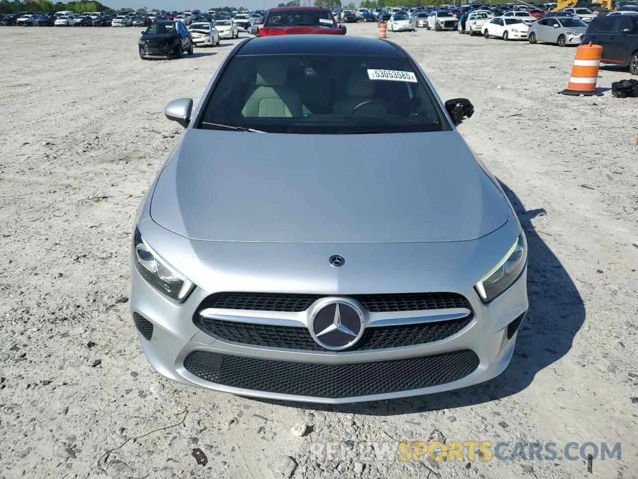 5 Photograph of a damaged car W1K3G4EB0MJ271544 MERCEDES-BENZ A-CLASS 2021
