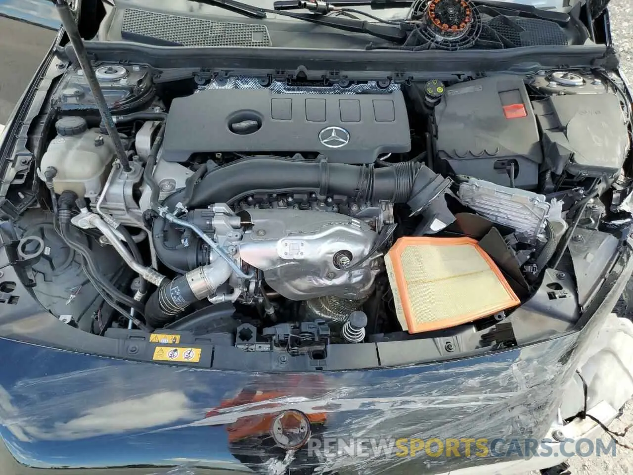 7 Photograph of a damaged car W1K3G4EB0MJ288375 MERCEDES-BENZ A-CLASS 2021