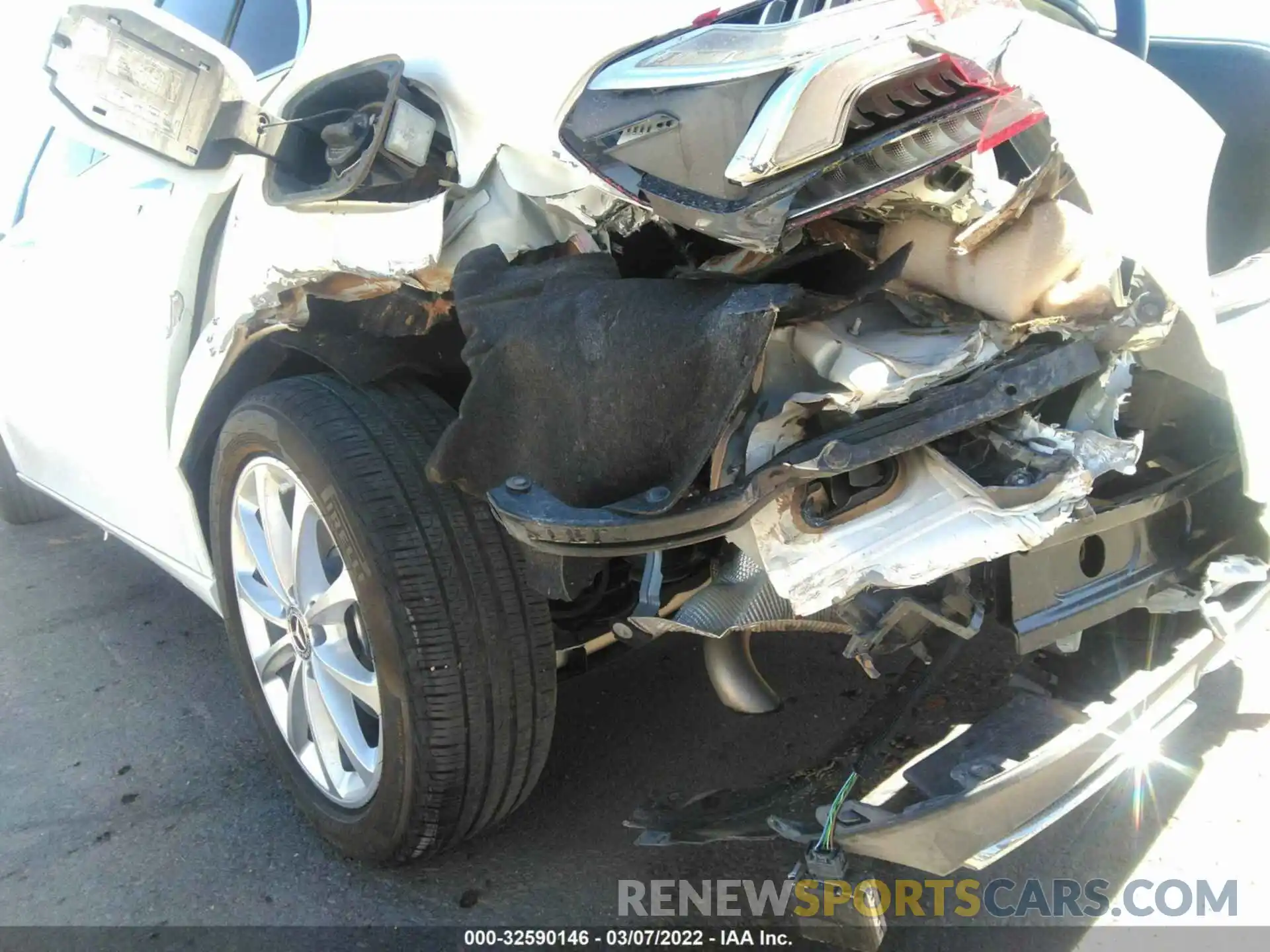 6 Photograph of a damaged car W1K3G4EB0MJ316675 MERCEDES-BENZ A-CLASS 2021