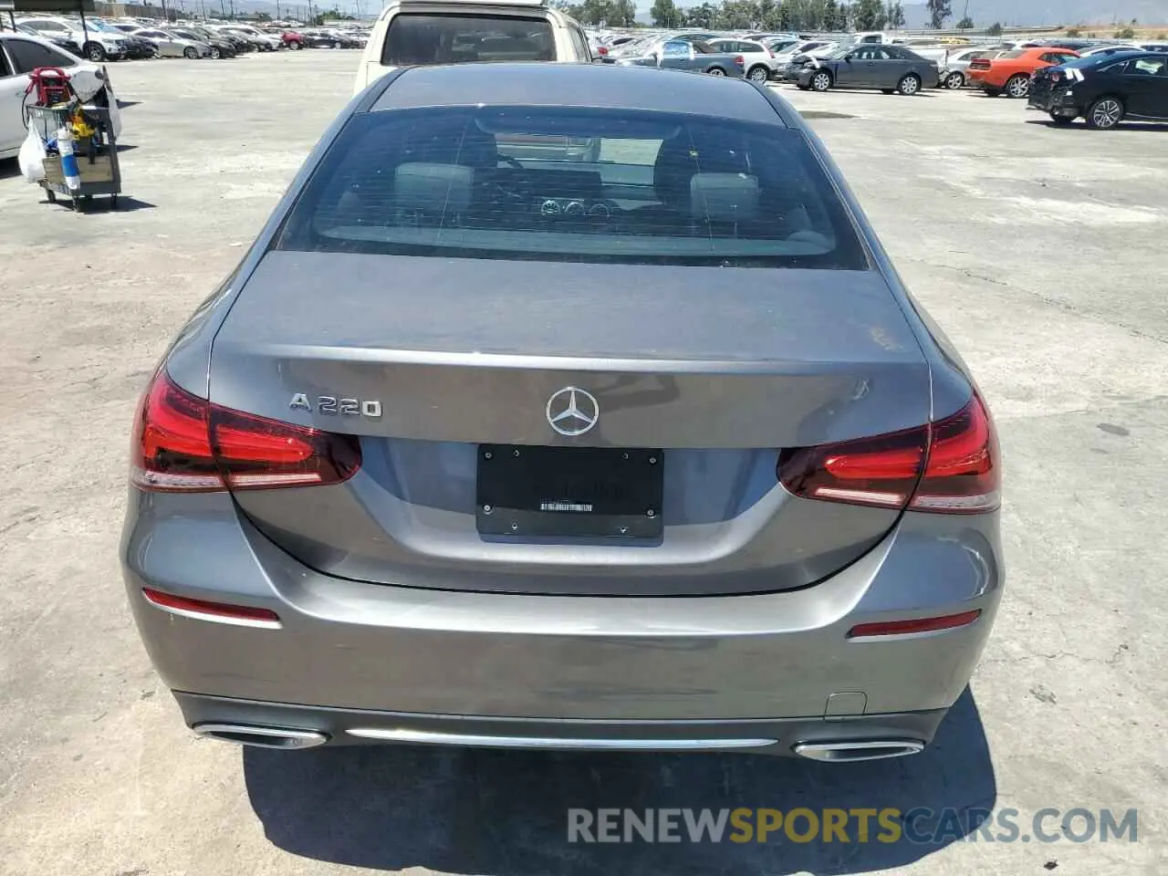 6 Photograph of a damaged car W1K3G4EB2MJ274591 MERCEDES-BENZ A-CLASS 2021