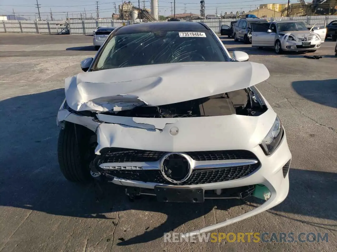5 Photograph of a damaged car W1K3G4EB6MJ304563 MERCEDES-BENZ A-CLASS 2021
