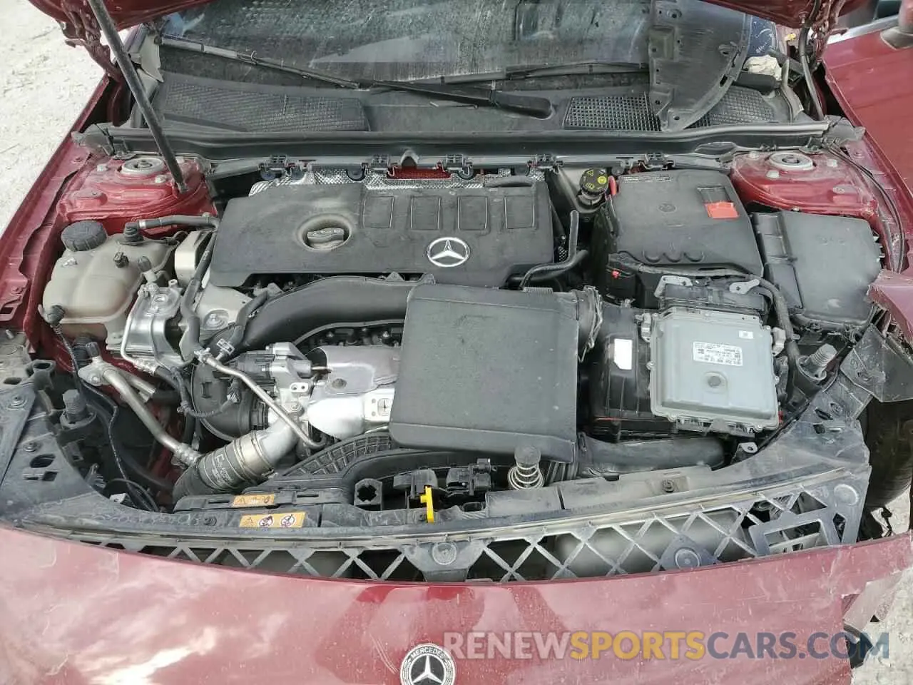 11 Photograph of a damaged car W1K3G4EB8MJ263403 MERCEDES-BENZ A-CLASS 2021