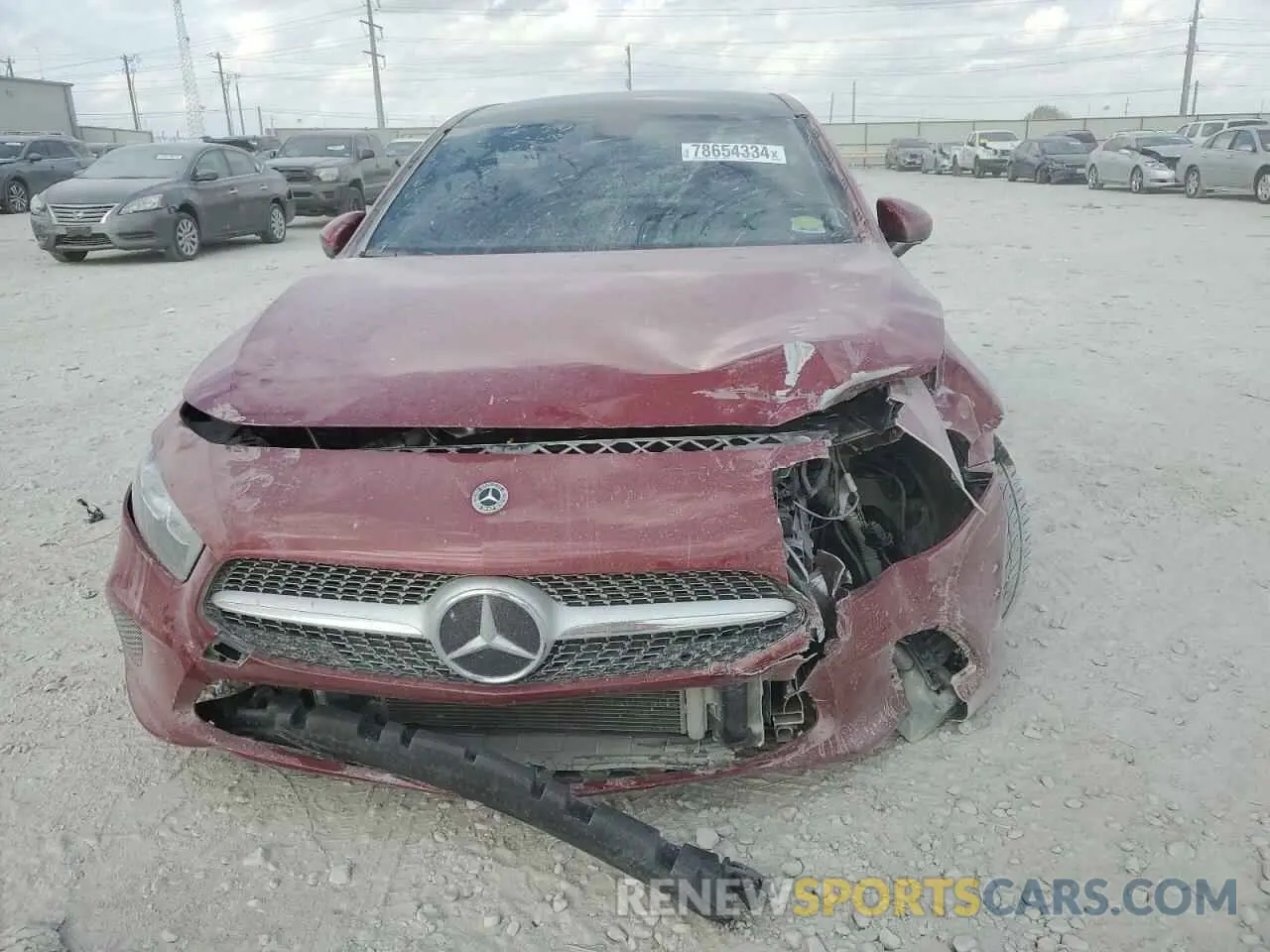 5 Photograph of a damaged car W1K3G4EB8MJ263403 MERCEDES-BENZ A-CLASS 2021