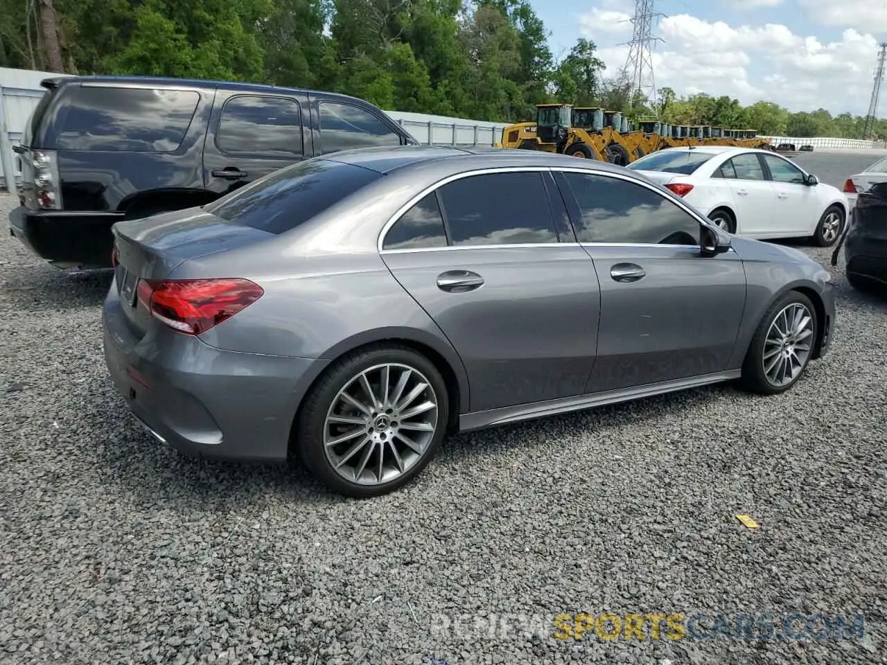 3 Photograph of a damaged car W1K3G4EB8MJ268505 MERCEDES-BENZ A-CLASS 2021