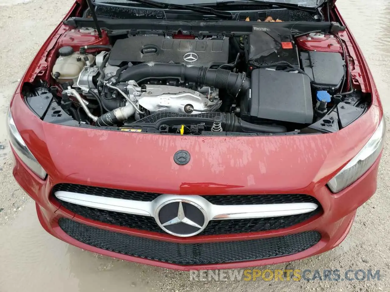 11 Photograph of a damaged car W1K3G4EBXMJ261555 MERCEDES-BENZ A-CLASS 2021